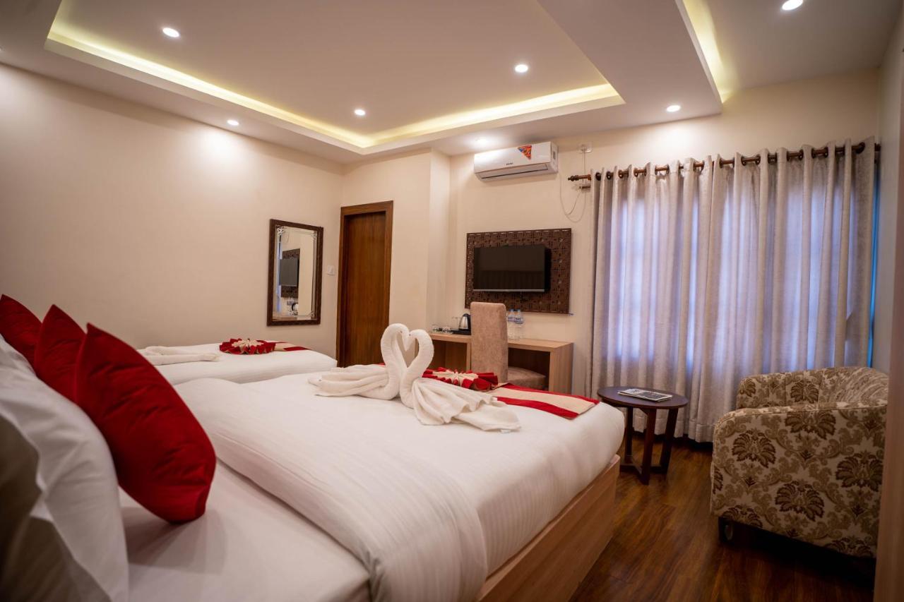 Airport Himalaya Boutique Hotel كاتماندو المظهر الخارجي الصورة