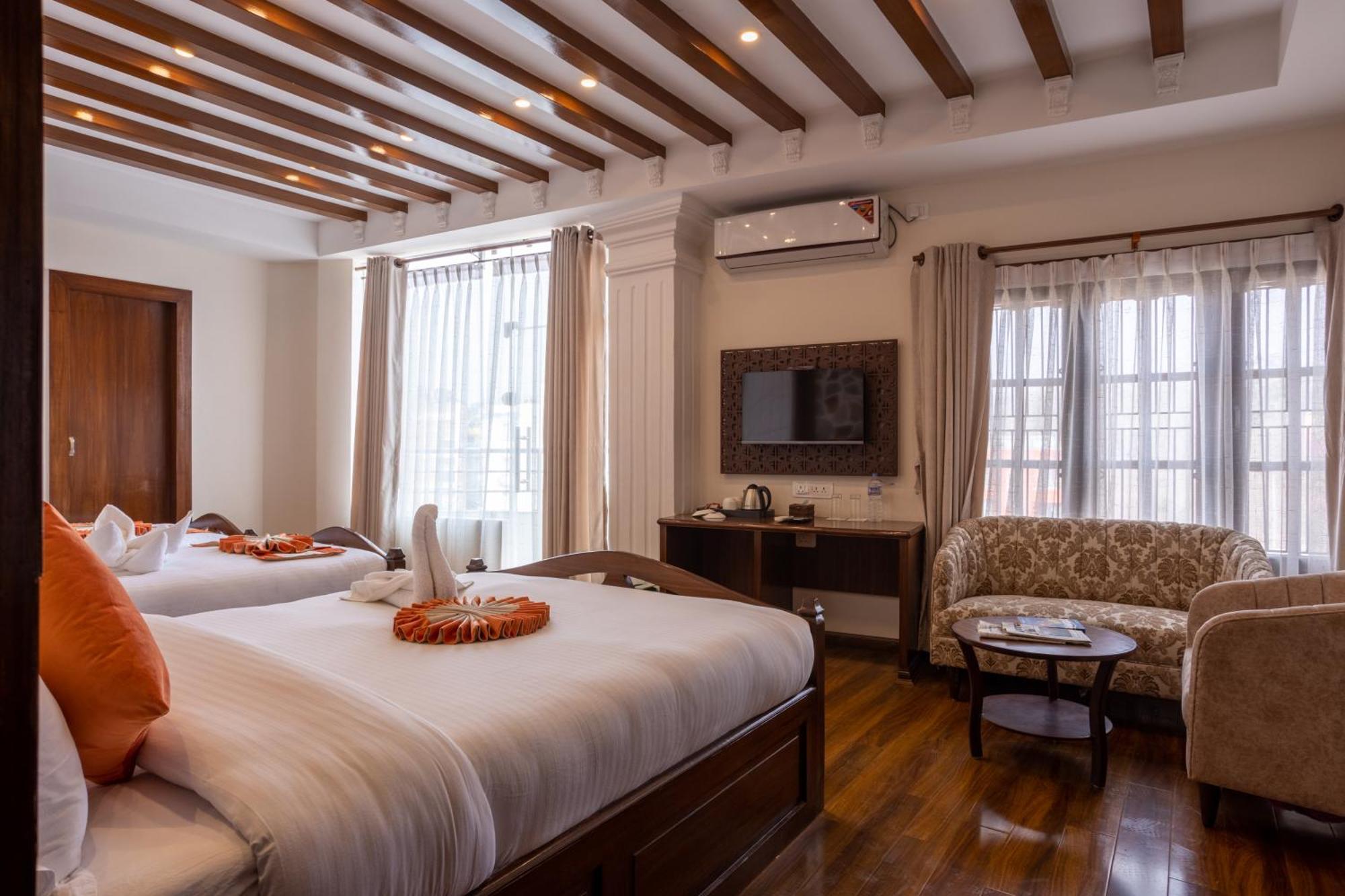 Airport Himalaya Boutique Hotel كاتماندو المظهر الخارجي الصورة